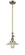 Franklin Restoration One Light Mini Pendant in Antique Brass (405|206-AB-G2)