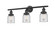 Franklin Restoration LED Bath Vanity in Matte Black (405|205-BK-G52-LED)