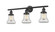 Franklin Restoration LED Bath Vanity in Matte Black (405|205-BK-G192-LED)