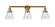 Franklin Restoration Three Light Bath Vanity in Brushed Brass (405|205-BB-G64)