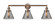 Franklin Restoration Three Light Bath Vanity in Antique Copper (405|205-AC-G43)