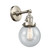 Franklin Restoration One Light Wall Sconce in Brushed Satin Nickel (405|203SW-SN-G204-6)