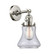 Franklin Restoration One Light Wall Sconce in Polished Nickel (405|203SW-PN-G192)