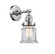 Franklin Restoration One Light Wall Sconce in Polished Chrome (405|203SW-PC-G182S)