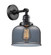 Franklin Restoration LED Wall Sconce in Matte Black (405|203SW-BK-G73-LED)