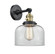 Franklin Restoration LED Wall Sconce in Black Antique Brass (405|203SW-BAB-G72-LED)