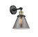 Franklin Restoration One Light Wall Sconce in Black Antique Brass (405|203SW-BAB-G43)
