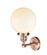Franklin Restoration One Light Wall Sconce in Antique Copper (405|203SW-AC-G201-8)