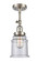 Franklin Restoration LED Wall Sconce in Brushed Satin Nickel (405|203-SN-G184-LED)