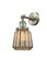 Franklin Restoration One Light Wall Sconce in Brushed Satin Nickel (405|203-SN-G146)