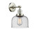 Franklin Restoration One Light Wall Sconce in Polished Nickel (405|203-PN-G74)