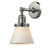 Franklin Restoration One Light Wall Sconce in Polished Nickel (405|203-PN-G61)