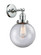 Franklin Restoration LED Wall Sconce in Polished Chrome (405|203-PC-G202-8-LED)