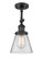 Franklin Restoration One Light Wall Sconce in Matte Black (405|203-BK-G62)