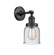 Franklin Restoration One Light Wall Sconce in Matte Black (405|203-BK-G54)