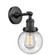 Franklin Restoration LED Wall Sconce in Matte Black (405|203-BK-G204-6-LED)