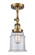 Franklin Restoration LED Wall Sconce in Brushed Brass (405|203-BB-G182-LED)