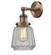 Franklin Restoration One Light Wall Sconce in Antique Copper (405|203-AC-G142)
