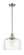 Franklin Restoration One Light Mini Pendant in Brushed Satin Nickel (405|201S-SN-G713-L)