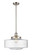 Franklin Restoration One Light Mini Pendant in Brushed Satin Nickel (405|201S-SN-G692-16)