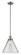Franklin Restoration One Light Mini Pendant in Brushed Satin Nickel (405|201S-SN-G42-L)
