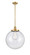 Franklin Restoration One Light Pendant in Satin Gold (405|201S-SG-G204-16)