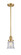 Franklin Restoration One Light Mini Pendant in Satin Gold (405|201S-SG-G184S)