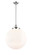 Franklin Restoration One Light Pendant in Polished Chrome (405|201S-PC-G201-18)