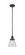 Franklin Restoration One Light Mini Pendant in Matte Black (405|201S-BK-G62)