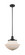 Franklin Restoration LED Mini Pendant in Matte Black (405|201S-BK-G541-LED)