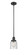 Franklin Restoration One Light Mini Pendant in Matte Black (405|201S-BK-G54)