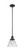 Franklin Restoration One Light Mini Pendant in Matte Black (405|201S-BK-G42)