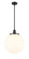 Franklin Restoration One Light Pendant in Matte Black (405|201S-BK-G201-14)