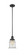 Franklin Restoration One Light Mini Pendant in Matte Black (405|201S-BK-G184)