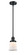 Franklin Restoration One Light Mini Pendant in Matte Black (405|201S-BK-G181S)