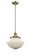 Franklin Restoration One Light Mini Pendant in Brushed Brass (405|201S-BB-G541)