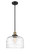 Franklin Restoration LED Mini Pendant in Black Antique Brass (405|201S-BAB-G713-L-LED)