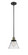 Franklin Restoration One Light Mini Pendant in Black Antique Brass (405|201S-BAB-G42)