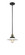 Franklin Restoration LED Mini Pendant in Black Antique Brass (405|201S-BAB-G1-LED)