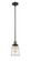 Franklin Restoration One Light Mini Pendant in Black Antique Brass (405|201S-BAB-G182)