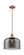 Franklin Restoration LED Mini Pendant in Antique Copper (405|201S-AC-G73-L-LED)