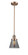Franklin Restoration LED Mini Pendant in Antique Copper (405|201S-AC-G63-LED)