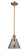 Franklin Restoration One Light Mini Pendant in Antique Copper (405|201S-AC-G43)