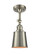 Franklin Restoration LED Semi-Flush Mount in Brushed Satin Nickel (405|201F-SN-M9-SN-LED)