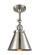 Franklin Restoration LED Semi-Flush Mount in Brushed Satin Nickel (405|201F-SN-M13-SN-LED)