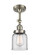 Franklin Restoration One Light Semi-Flush Mount in Brushed Satin Nickel (405|201F-SN-G52)