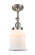 Franklin Restoration LED Semi-Flush Mount in Brushed Satin Nickel (405|201F-SN-G181-LED)