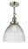 Franklin Restoration LED Semi-Flush Mount in Polished Nickel (405|201F-PN-G222-LED)