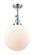 Franklin Restoration One Light Semi-Flush Mount in Polished Chrome (405|201F-PC-G201-12)