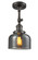 Franklin Restoration One Light Semi-Flush Mount in Oil Rubbed Bronze (405|201F-OB-G73)